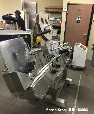 Used Accutek APS-134 Horizontal Wrap Labeler