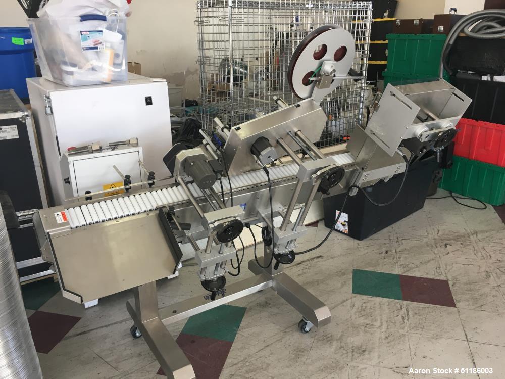 Used Accutek APS-134 Horizontal Wrap Labeler
