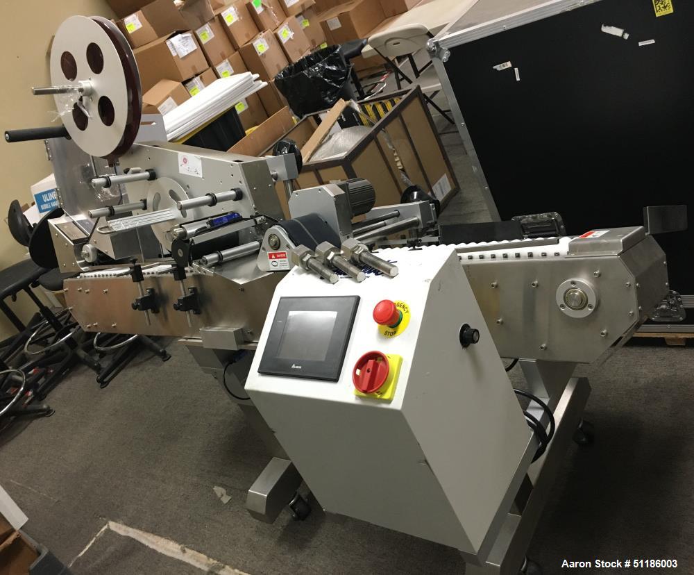 Used Accutek APS-134 Horizontal Wrap Labeler