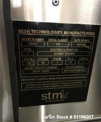 Used STM RocketBox RB453 Pre Roll Cone Filling Machine w/ upgrade Package D