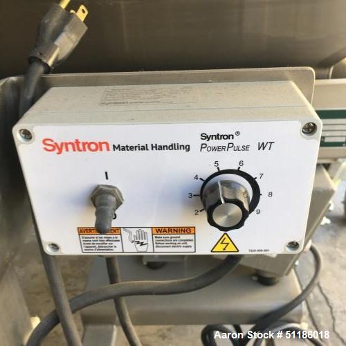 Used Syntron Material Handling Magnetic Feeder