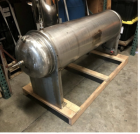 Used CH Murphy Approximate 50 Gallon Stainless Steel Jacketed Storage Tank