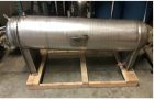 Used CH Murphy Approximate 50 Gallon Stainless Steel Jacketed Storage Tank