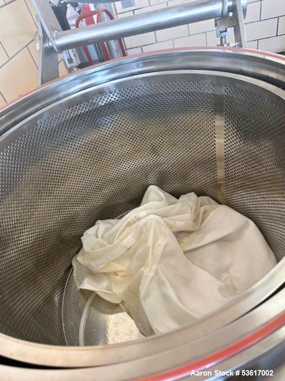 Used Nanjing Kingreat BB-100 Basket Centrifuge – 100 lb Capacity, 1500 RPM