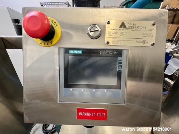 Used Delta CUP-15 Ethanol Centrifuge System | 300 lbs/Day | 304 & 316L Stainless | Closed Loop | -40°C to 60°C | 230V | Includes Kegs, Hoses & Adaptors