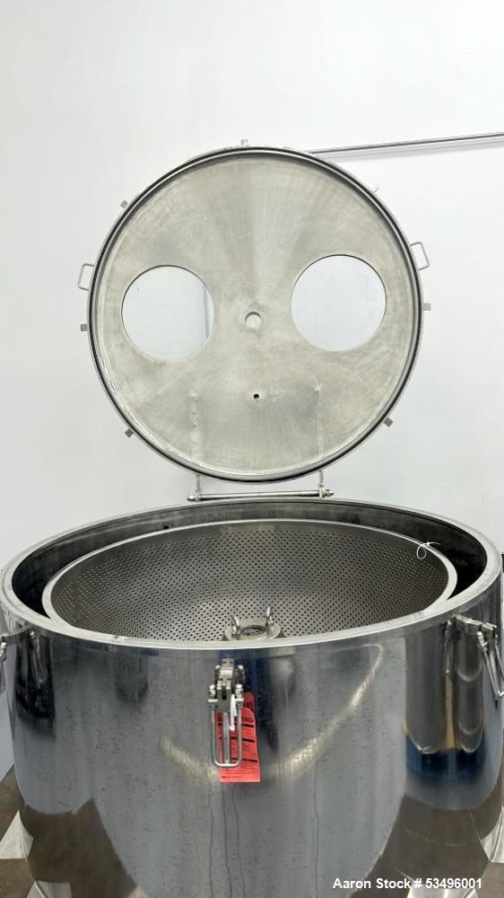 Industrial 300kg Basket Centrifuge for Sale – Nanjing Kingreat PPTD-300, 431 G