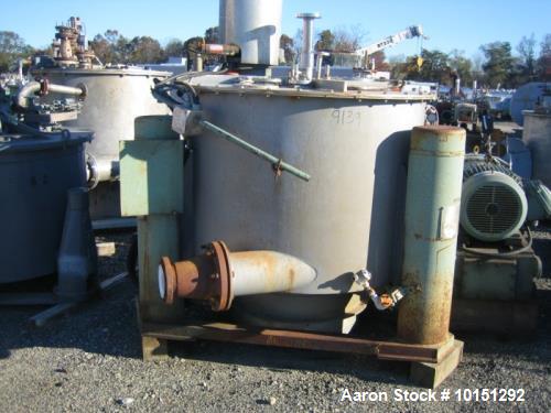 Used- Ametek/Tolhurst 48" x 30" Perforated Basket Centrifuge