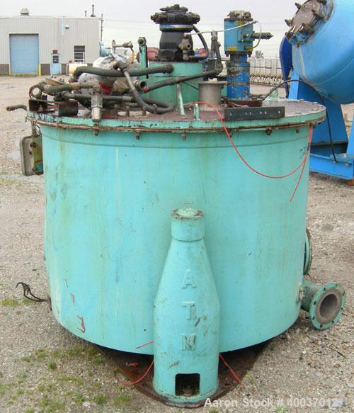Used ATM 48" x 30" Perforated Basket Centrifuge