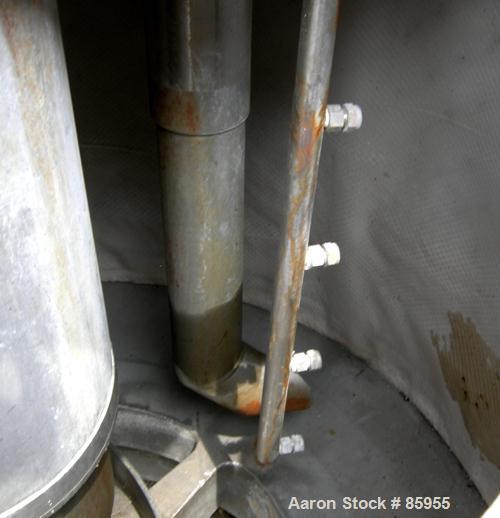 Used Stainless Steel Ametek Perforated Basket Centrifuge