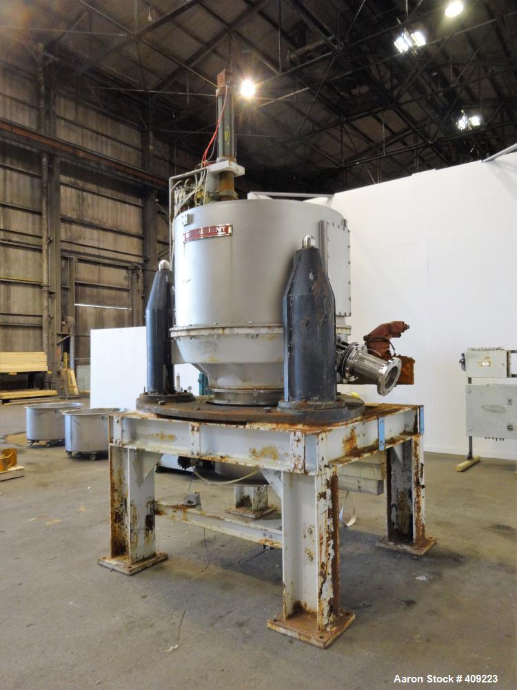 Used Broadbent 48 x 30 perforated basket centrifuge