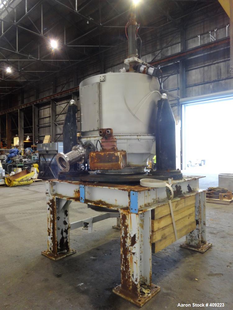 Used Broadbent 48 x 30 perforated basket centrifuge
