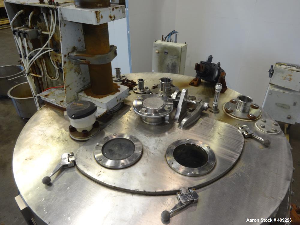 Used Broadbent 48 x 30 perforated basket centrifuge
