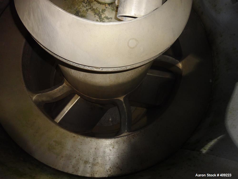 Used Broadbent 48 x 30 perforated basket centrifuge