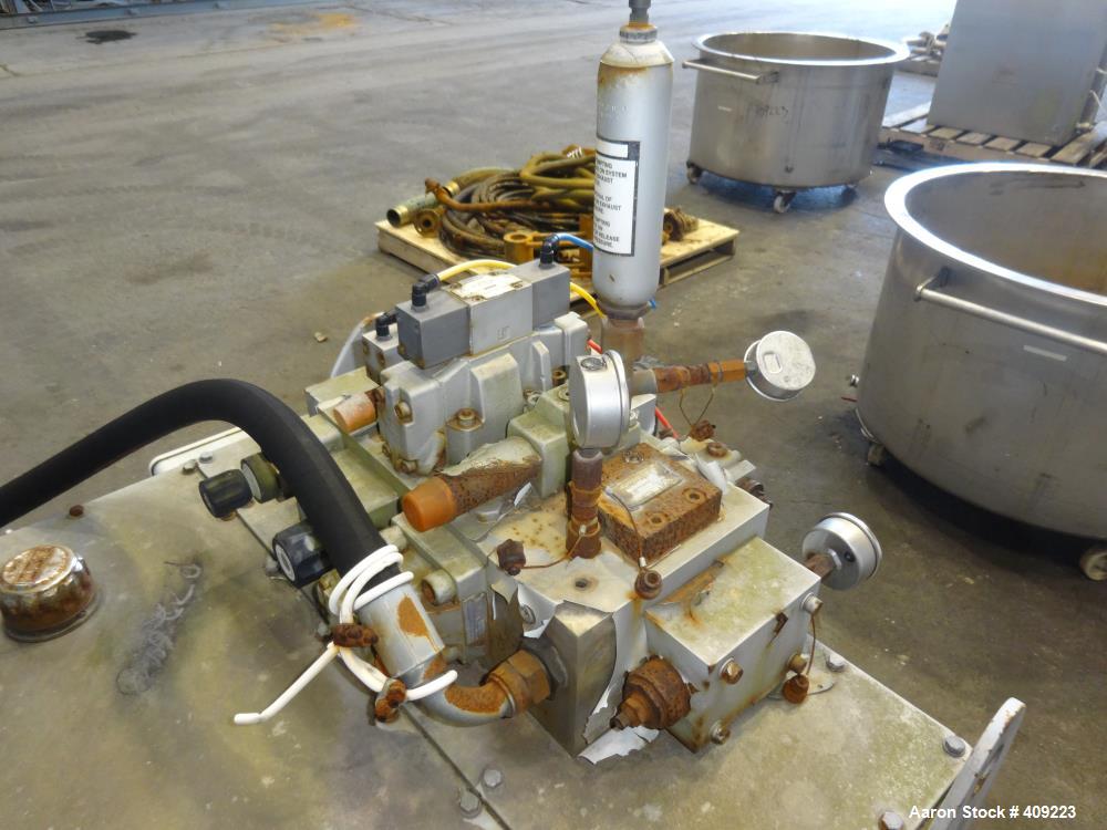 Used Broadbent 48 x 30 perforated basket centrifuge