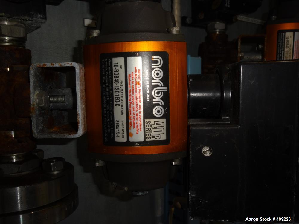 Used Broadbent 48 x 30 perforated basket centrifuge