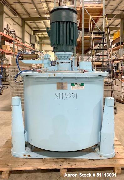 Used Delaval ATM 48" x 30" Perforated Basket Centrifuge