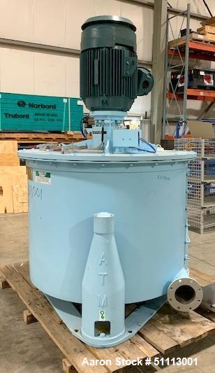 Used Delaval ATM 48" x 30" Perforated Basket Centrifuge