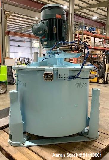 Used Delaval ATM 48" x 30" Perforated Basket Centrifuge