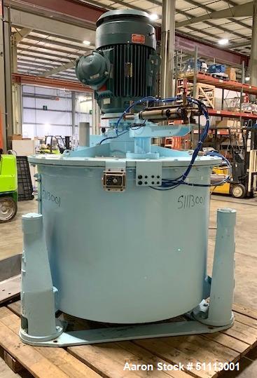 Used- Delaval ATM 48" x 30" Perforated Basket Centrifuge