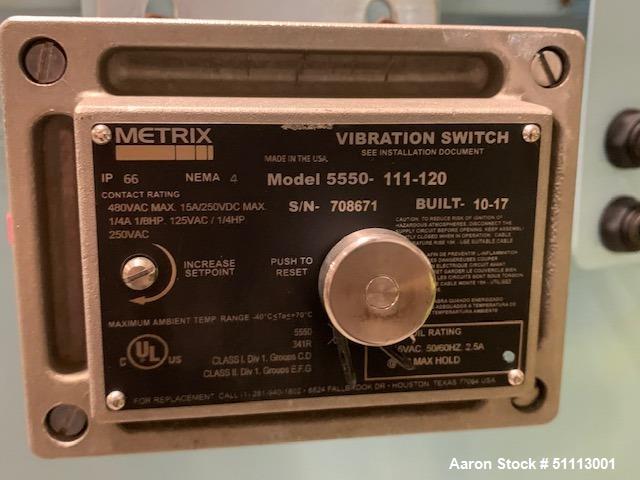 Used Delaval ATM 48" x 30" Perforated Basket Centrifuge