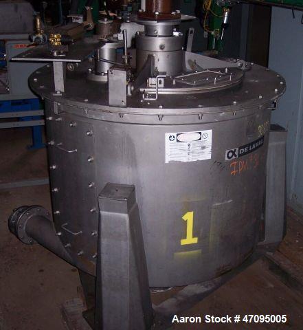 Used Delaval / ATM 48" x 30" Perforated Basket Centrifuge