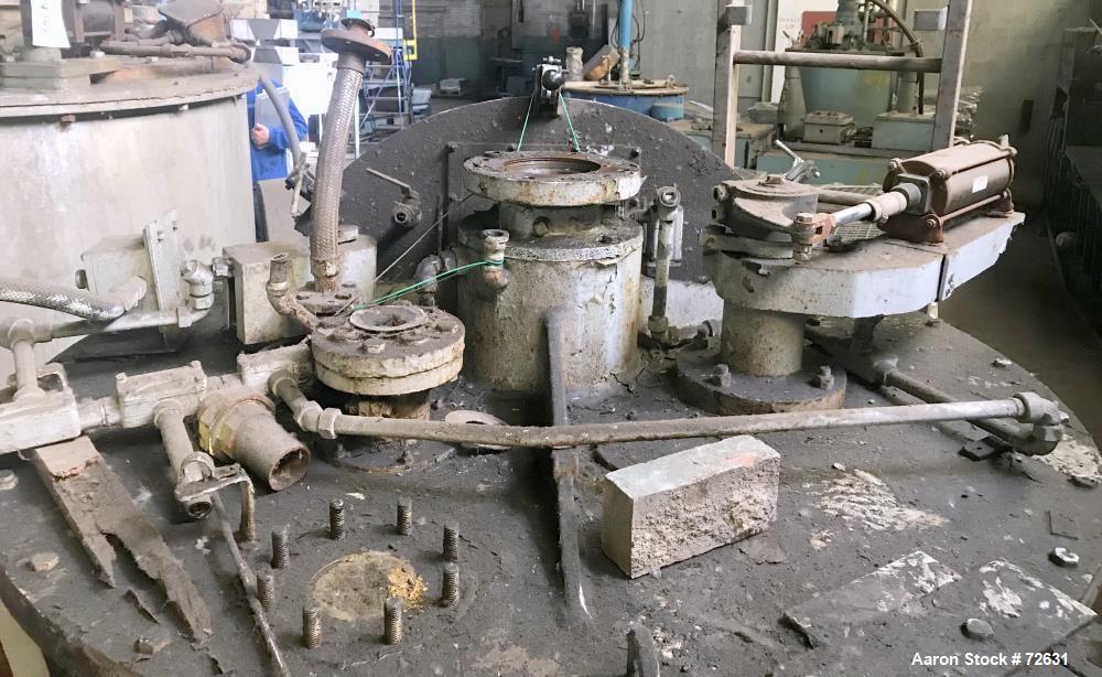 Used Stainless Steel Delaval Perforated Basket Centrifuge