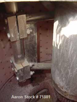 Used Stainless Steel Delaval Perforated Basket Centrifuge