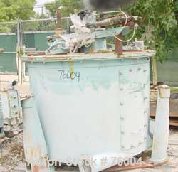 USED: Delaval/ATM Mark III clarifier solid basket centrifuge, 316stainless steel construction (product contact areas). Max bowl speed1380, top load, bottom unload, tripod suspension system, 16 cu ft ...