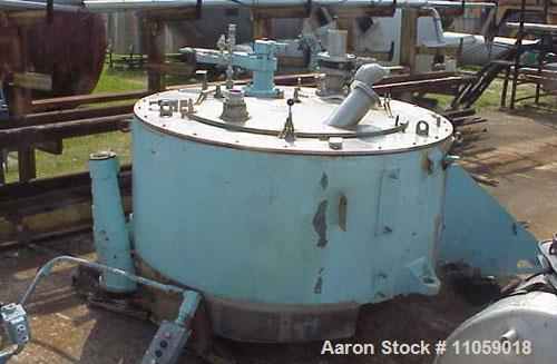 Used- Stainless Steel Delaval/ATM Basket Centrifuge