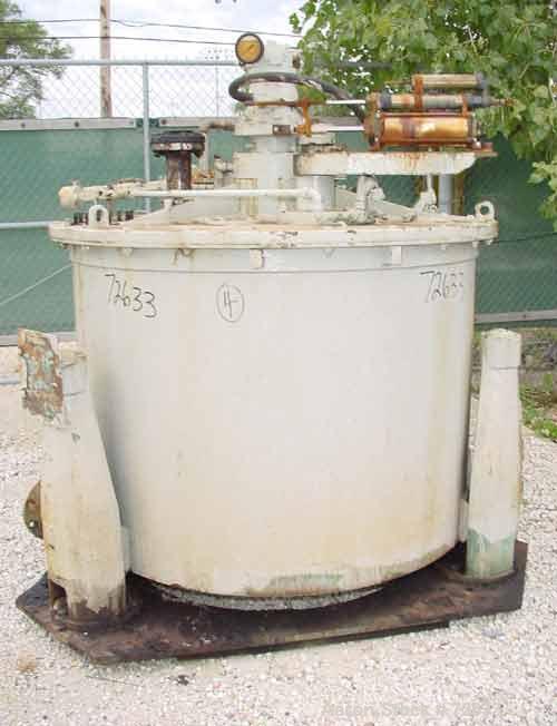 Used Stainless Steel Delaval Perforated Basket Centrifuge
