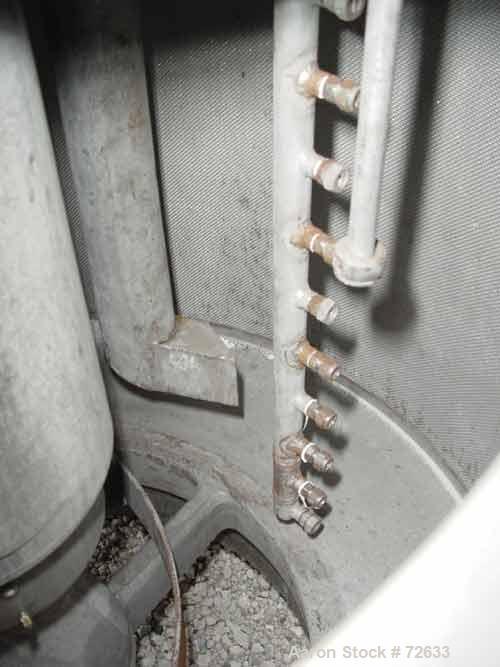 Used Stainless Steel Delaval Perforated Basket Centrifuge