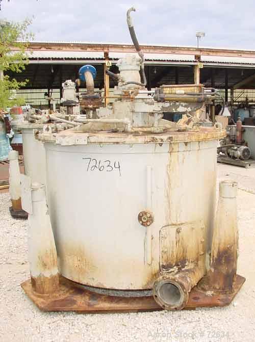 Used Stainless Steel Delaval Perforated Basket Centrifuge