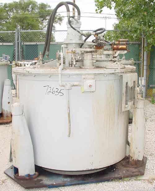 Used Stainless Steel Delaval Perforated Basket Centrifuge