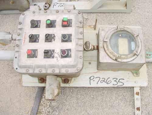 Used Stainless Steel Delaval Perforated Basket Centrifuge