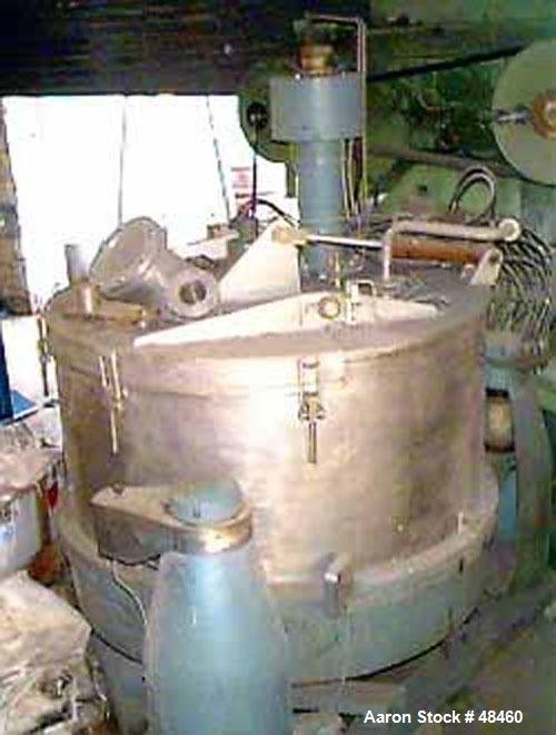 Used- Escher Wyss Ploughing Centrifuge Type V-130