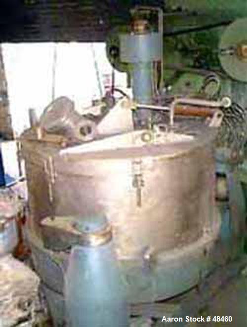 Used Escher Wyss Ploughing Centrifuge