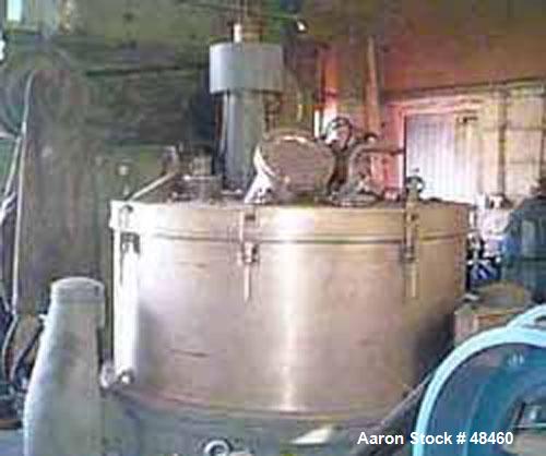 Used Escher Wyss Ploughing Centrifuge