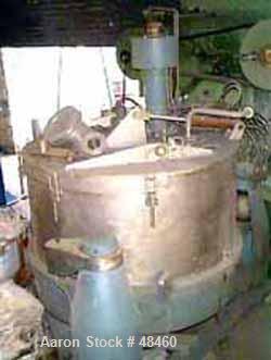 Used- Escher Wyss Ploughing Centrifuge Type V-130