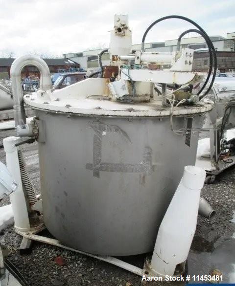 Ketema/ATM 48" x 30" Mark III Perforated Basket Centrifuge. Used.
