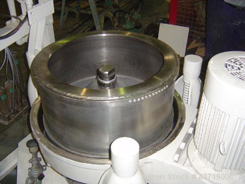 Used Kokusan 26" x 12" Solid Bowl Basket Centrifuge