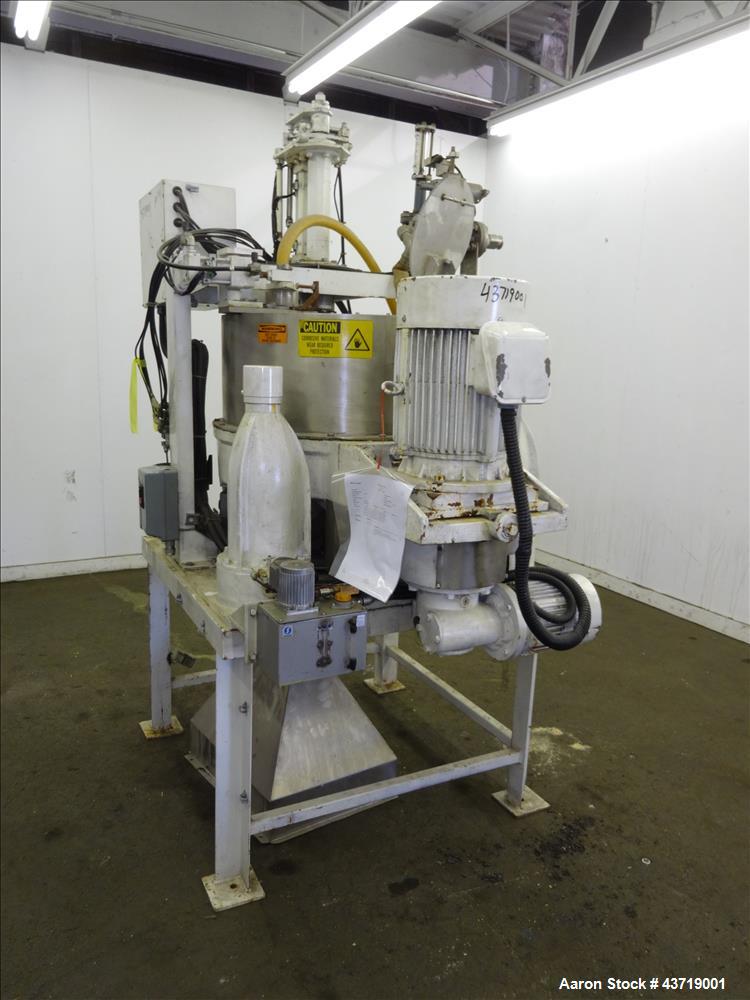 Used Kokusan 26" x 12" Solid Bowl Basket Centrifuge