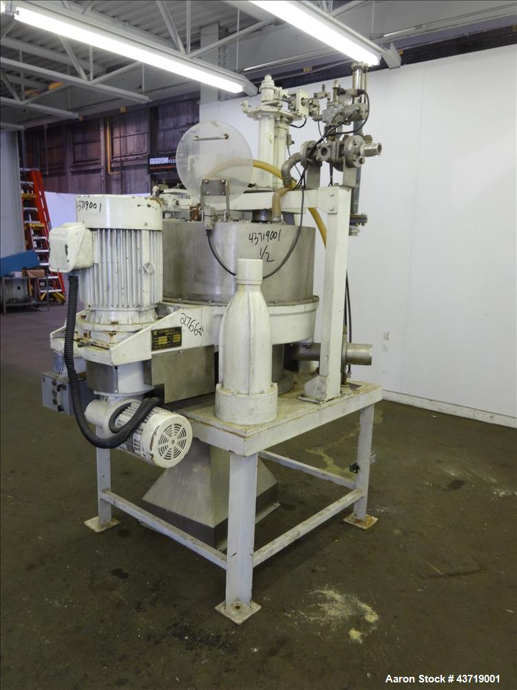 Used Kokusan 26" x 12" Solid Bowl Basket Centrifuge