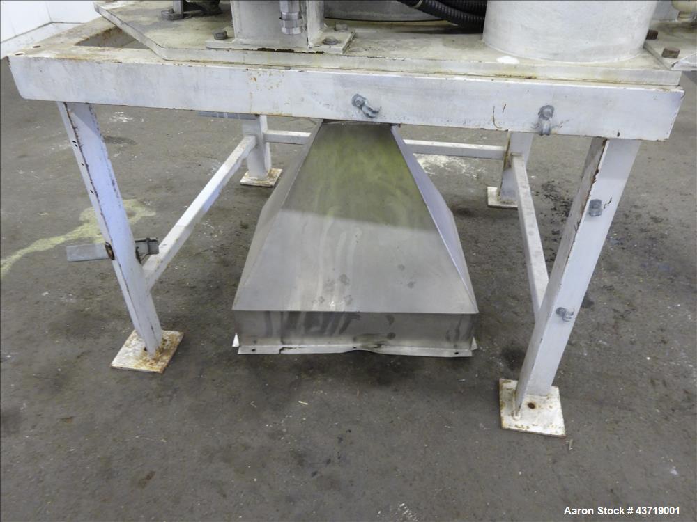 Used Kokusan 26" x 12" Solid Bowl Basket Centrifuge