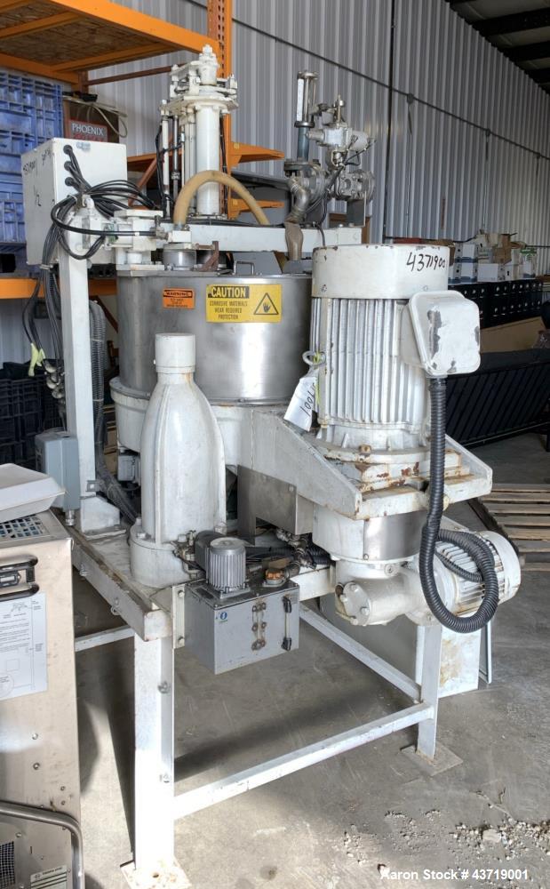 Used Kokusan 26" x 12" Solid Bowl Basket Centrifuge