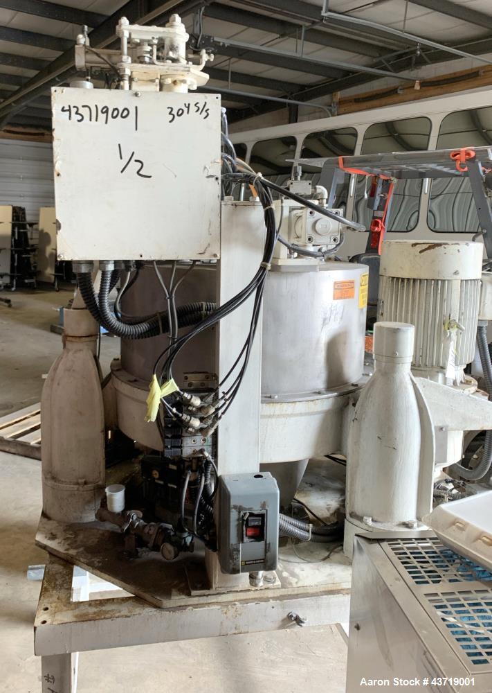 Used Kokusan 26" x 12" Solid Bowl Basket Centrifuge