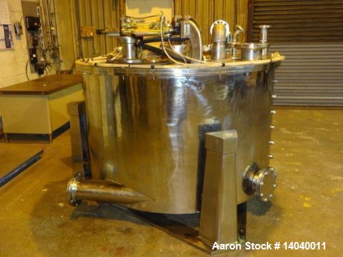 Used- Sandborn 60" x 30" Perforated Basket Centrifuge.