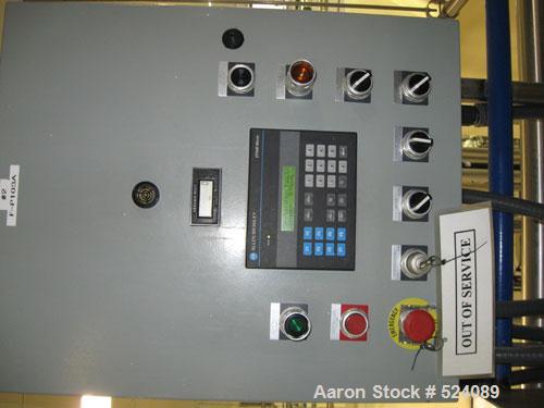 USED: Sharples 48" x 30" perforated basket centrifuge, 316 stainless steel construction on product contact areas. Top load, bottom unload. 16 cubic foot solids capacity (basket). Max bowl speed 1150 ...