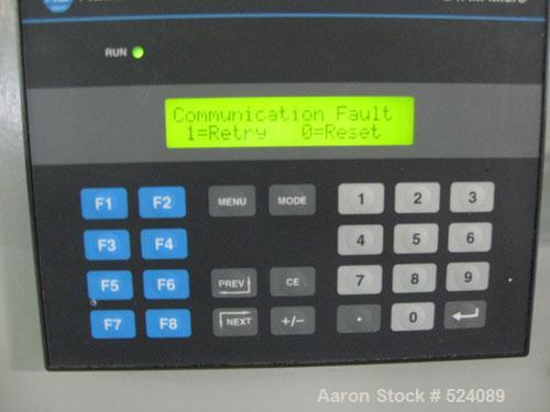USED: Sharples 48" x 30" perforated basket centrifuge, 316 stainless steel construction on product contact areas. Top load, bottom unload. 16 cubic foot solids capacity (basket). Max bowl speed 1150 ...