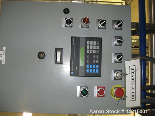 Used Sharples 48" x 30" Perforated Basket Centrifuge. 316 stainless steel construction on product contact areas. Top load, bottom unload. 16 cubic foot solids capacity (basket). Max bowl speed 1150 r...