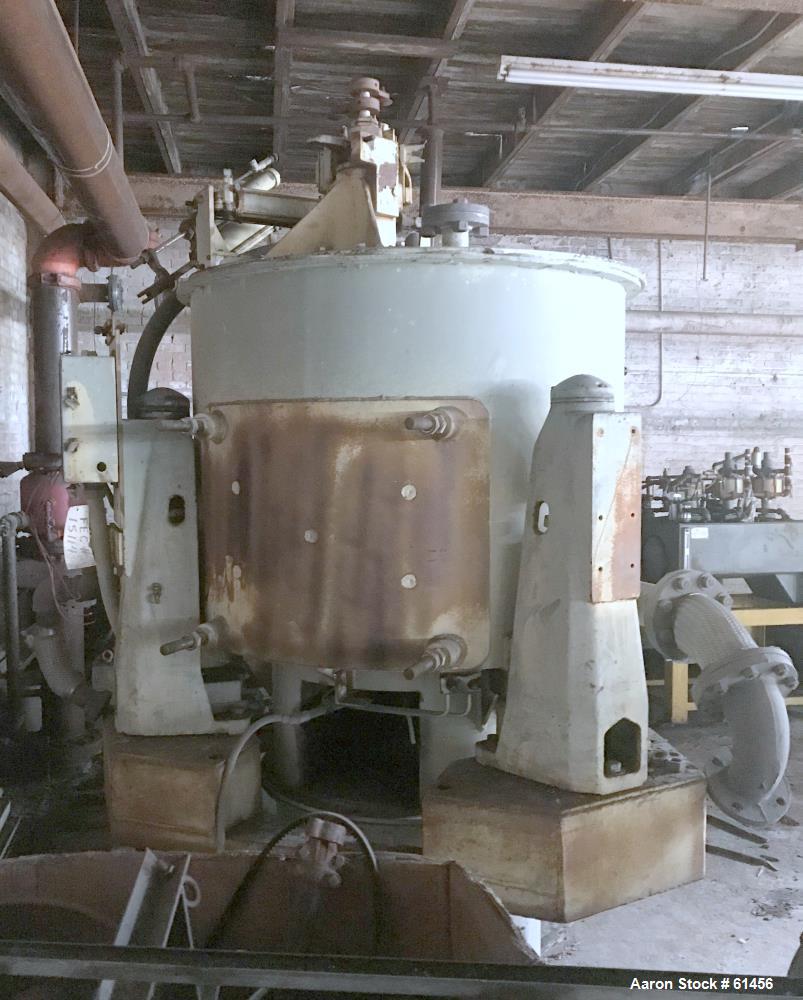 Used- Sharples SP-5500 Sludge-Pak Solid Bowl Basket Centrifuge